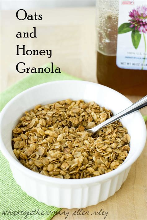 How many sugar are in oats and honey granola - calories, carbs, nutrition